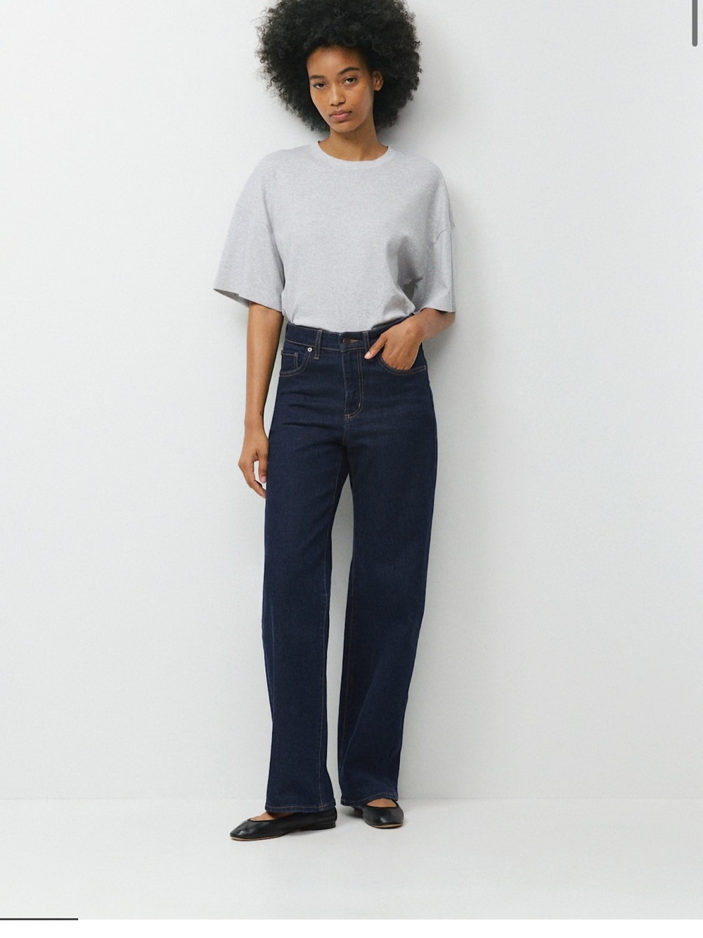 Aritzia Denim forum Remy Hi-Rise Wide Jean